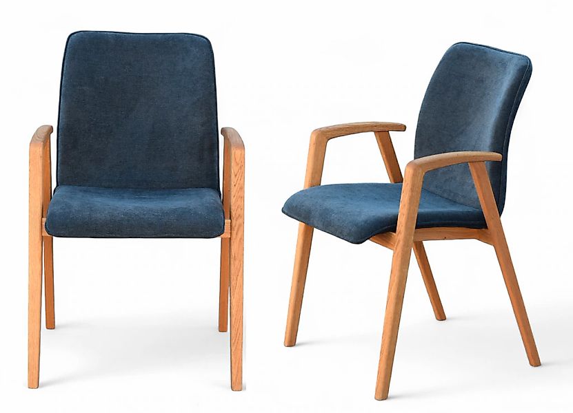 OTTO home Armlehnstuhl "Loreen Esszimmerstuhl, Polsterstuhl, Designstuhl" ( günstig online kaufen