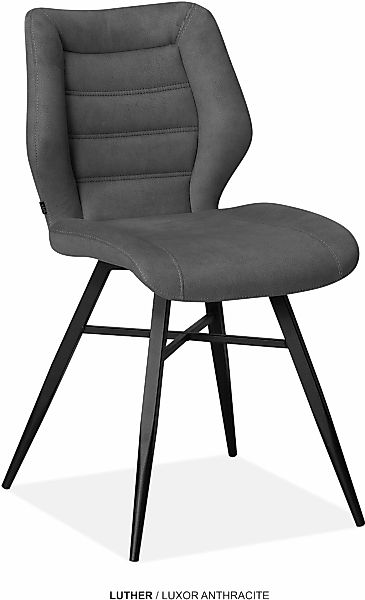 OMG Design Esszimmerstuhl "Luther" (Set) 2 Stk.Schalenstuhl, bequem gepolst günstig online kaufen