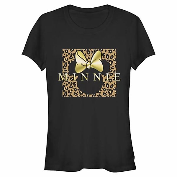 Disney Classics - Micky Maus - Minnie Maus Leopard Square - Frauen T-Shirt günstig online kaufen