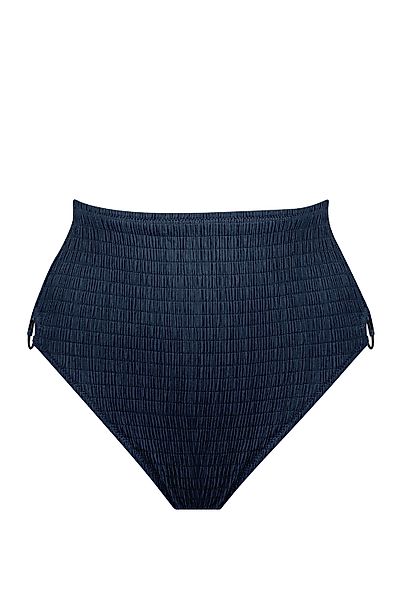 Watercult High-Waist Bikini-Slip Solid Crush 36 blau günstig online kaufen
