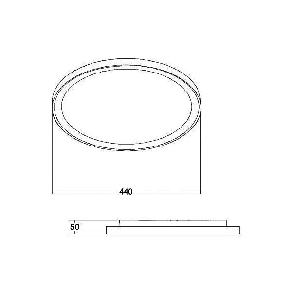 BRUMBERG Sunny Midi LED-Deckenlampe RC CCT schwarz günstig online kaufen