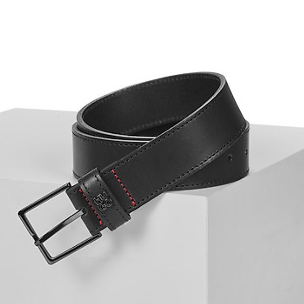 HUGO Ledergürtel Giove-HU-GO-StG Sz35 Leather Belt aus echtem Rindsleder günstig online kaufen