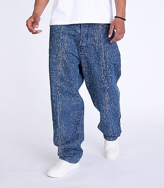 Denim Distriqt Loose-fit-Jeans Ausgefallene Baggy Herren Jeans HiP HoP günstig online kaufen