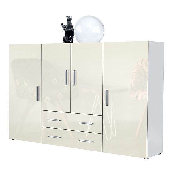 Vladon Highboard Nora (Anrichte mit 2 Schubladen, und 4 Türen mit insgesamt günstig online kaufen