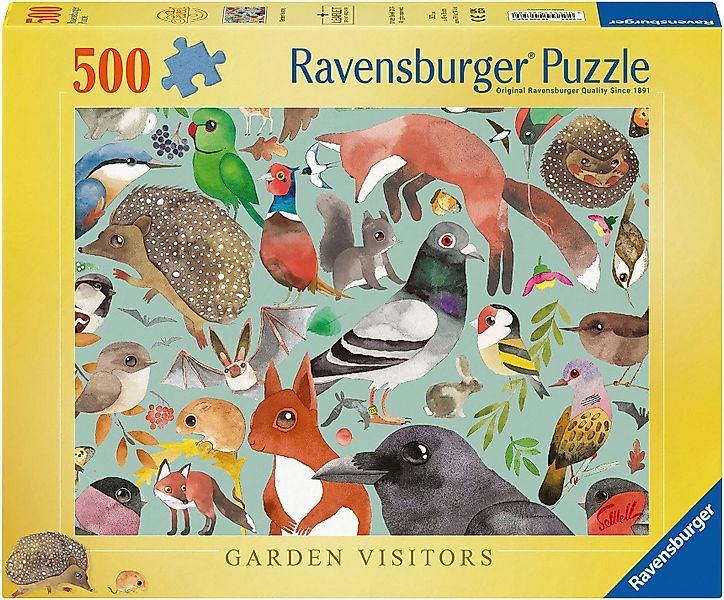 Ravensburger Puzzle Garden Visitors, 500 Puzzleteile, günstig online kaufen