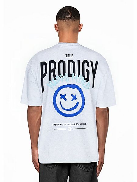 trueprodigy Oversize-Shirt Hajin Logoprint Rundhals dicker Stoff günstig online kaufen