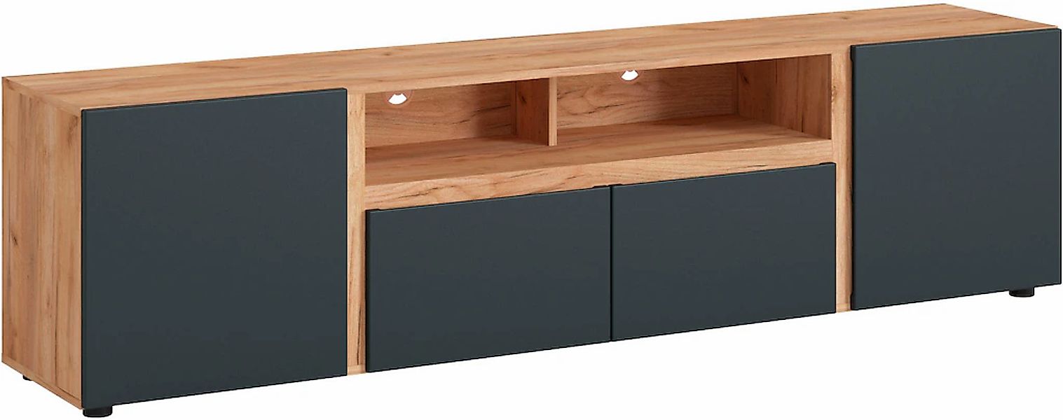 Home affaire Lowboard "Morongo" Breite ca. 201 cm günstig online kaufen