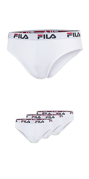 Fila Slip "MAN BRIEF", (3er Pack), mit elastischem Logobund günstig online kaufen