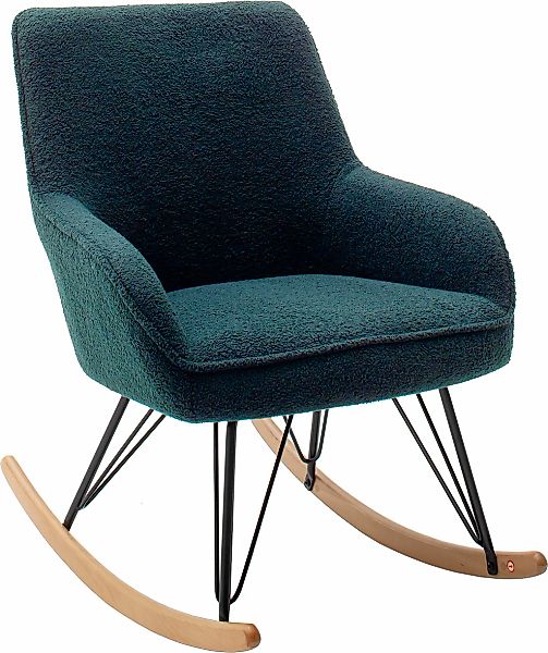 MCA furniture Schaukelstuhl "Oran" () Kufenstuhl mit Armlehne, bis 120 kg b günstig online kaufen