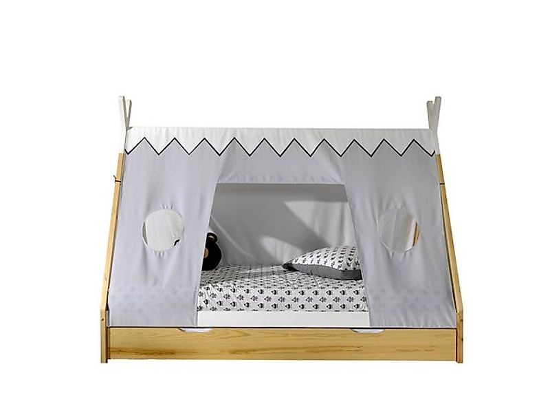 58 aufm Kessel Kinderbett Zeltbett Karyn 206x98x158 Kinderbett Bodenbett Ma günstig online kaufen