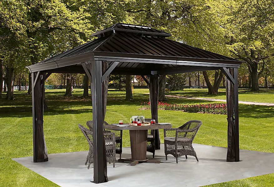 Sojag Pavillon "Messina 10x12", BxT: 298x363 cm günstig online kaufen