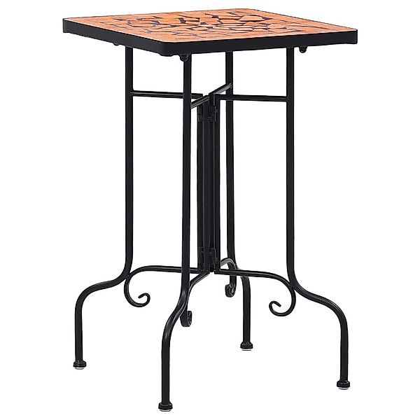 vidaXL Blumenständer Mosaiktisch Keramik Terracotta (1 günstig online kaufen
