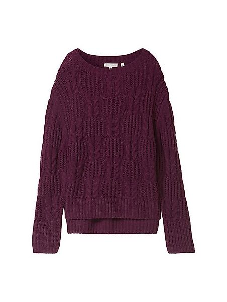 TOM TAILOR 2-in-1-Pullover knit pullover cable structure günstig online kaufen