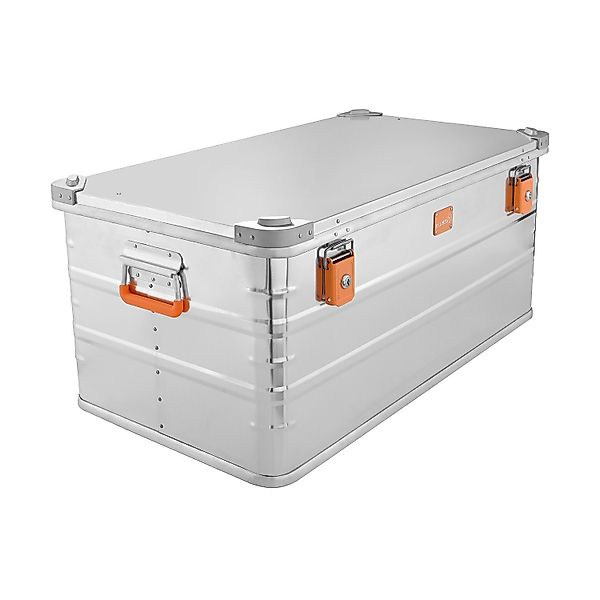 ALUBOX Aufbewahrungsbox mit Deckel und Stapelecken günstig online kaufen