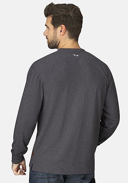 HERO by John Medoox Businessshirt "HANO Workwear Longsleeve Henley-Shirt" L günstig online kaufen