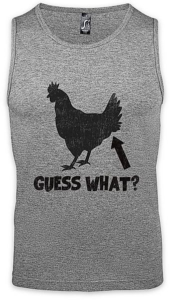 Urban Backwoods Tanktop Guess What Ärmelloses T-Shirt Chicken Butt Quote Fu günstig online kaufen