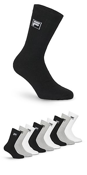 Fila Sportsocken "UNISEX CREW TENNIS FULL TERRY SOCKS", (9 Paar), mit lange günstig online kaufen
