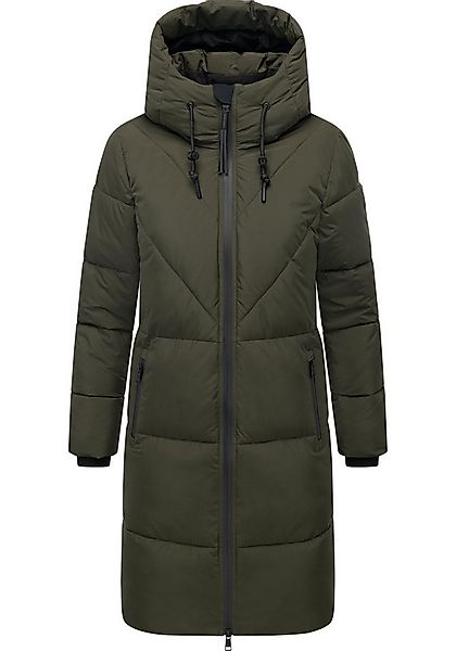 Navahoo Steppmantel Kältekuschel XIV Warmer Damen Wintermantel mit Fleece-g günstig online kaufen