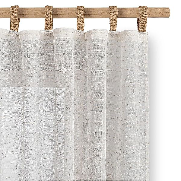 Restilo Gardine Gardine Vorhang Transparent Leinen, günstig online kaufen