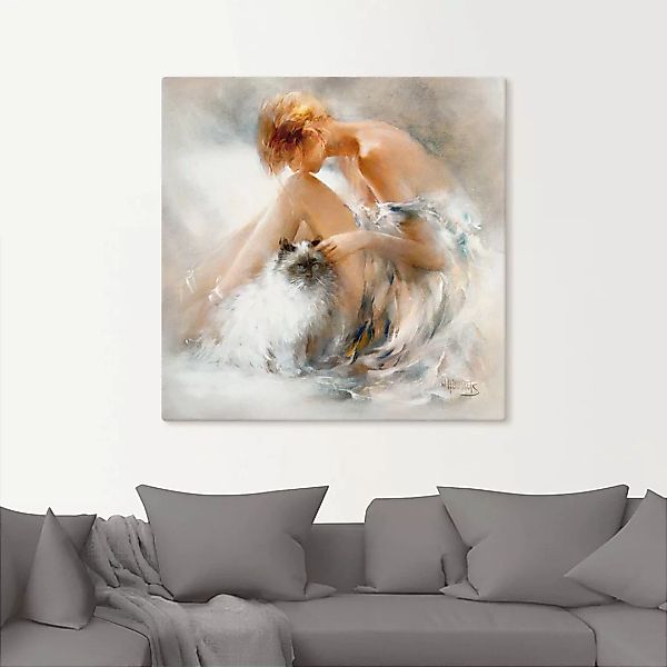 Artland Wandbild »Verlangen«, Frau, (1 St.), als Leinwandbild, Poster, Wand günstig online kaufen