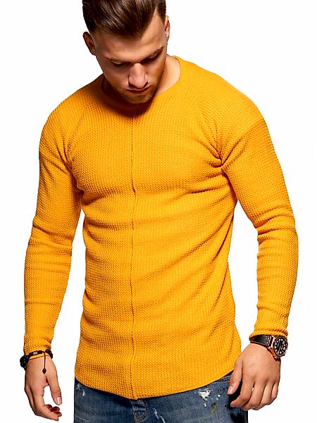 2Y Premium Strickpullover "ELYAS", mit abgerundetem Saum günstig online kaufen