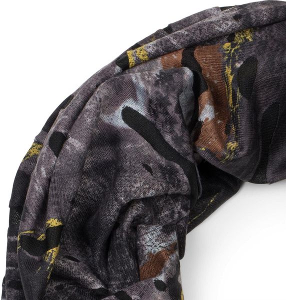 styleBREAKER Loop Loop Schal mit Farbklecksen günstig online kaufen