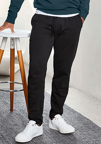 Bruno Banani Relaxhose "lange Joggpants", Sweathose aus reiner Baumwolle günstig online kaufen