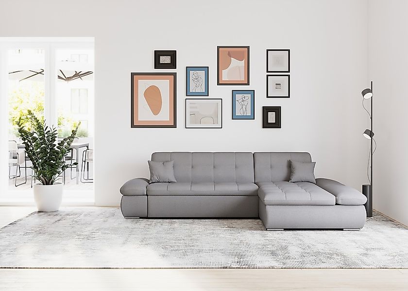 DOMO collection Ecksofa "Moric B/T/H 300/172/80 cm, auch in Cord, L-Form", günstig online kaufen