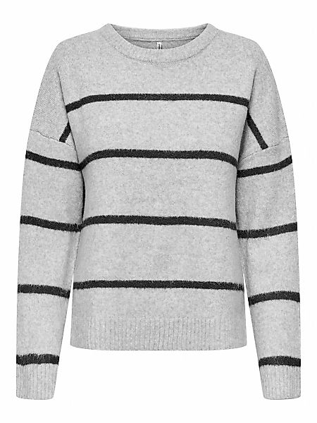 ONLY Strickpullover "ONLOXFORD LIFE LS STRIPE O-NECK KNT" günstig online kaufen