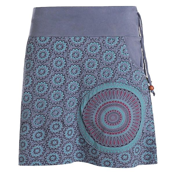 Vishes Minirock Kurzer Damen Baumwoll-Rock Taschen-Rock günstig online kaufen
