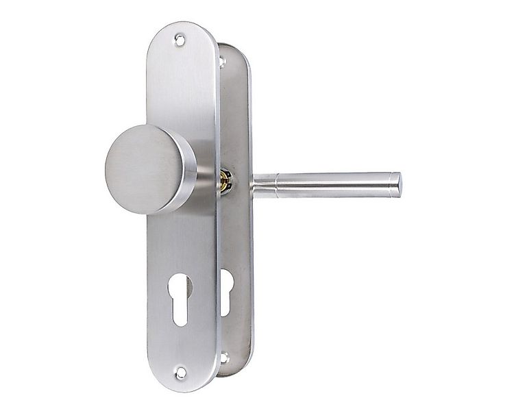 MS Beschläge Türgriff Edelstahl Langschildgarnitur Türdrücker Türklinke, Sc günstig online kaufen