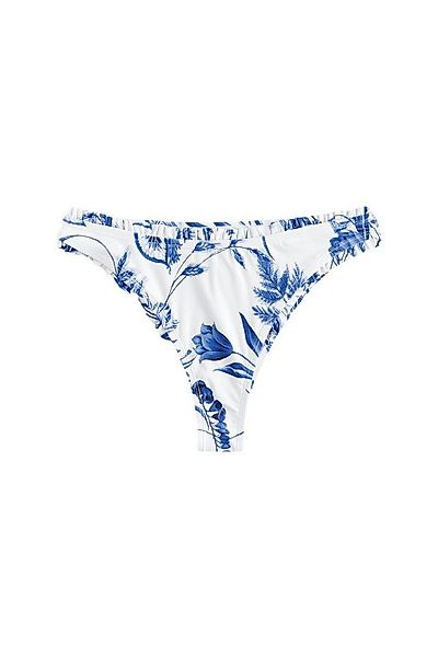 Next Bikini-Hose Gerüschte Bikinihose mit hohem Bein, Brazilian (1-St) günstig online kaufen