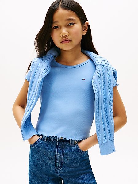Tommy Hilfiger T-Shirt ESSENTIAL RIB TOP günstig online kaufen