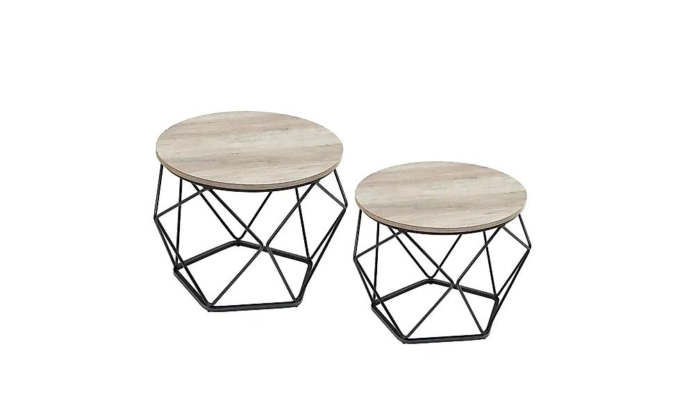 Couchtisch 2er-Set  Greta ¦ braun ¦ Maße (cm): B: 50 H: 40 Tische > Couchti günstig online kaufen