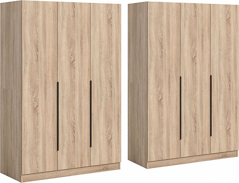 Home affaire Schrank-Set "Skarde moderner Kleiderschrank Schlafzimmerschran günstig online kaufen