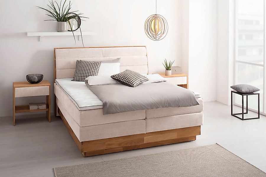 OTTO home Boxspringbett "JENNA in verschiedenen Farben und Breiten erhältli günstig online kaufen