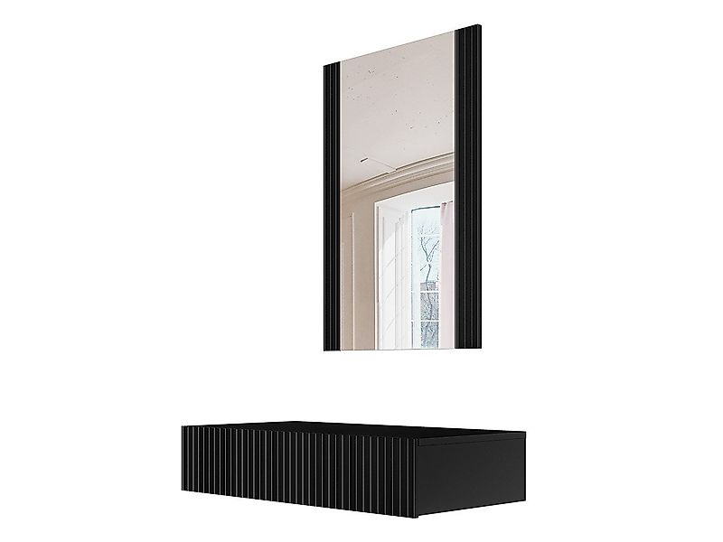 MIRJAN24 Schminktisch Pafos (2er-Set, Hängeschrank, Spiegel), Gleitschienen günstig online kaufen