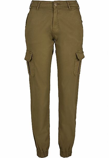 URBAN CLASSICS Cargohose "Urban Classics Damen Ladies High Waist Cargo Pant günstig online kaufen