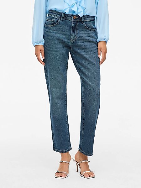 Vila Straight-Jeans "VIALICE RW STRAIGHT JEANS MBD SOL91-NOOS" günstig online kaufen