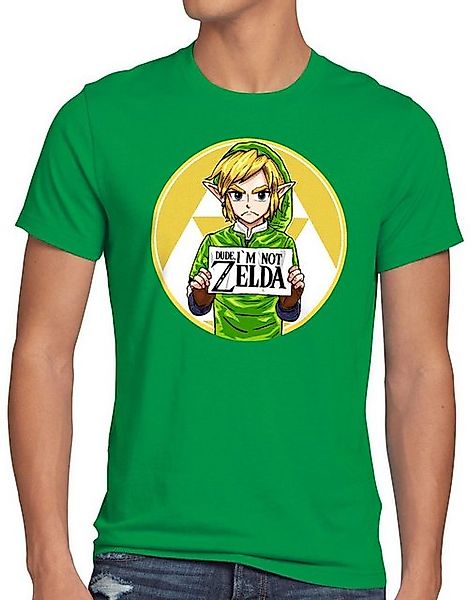 style3 T-Shirt I am not Zelda link prinzessin switch zelda link nintendo günstig online kaufen