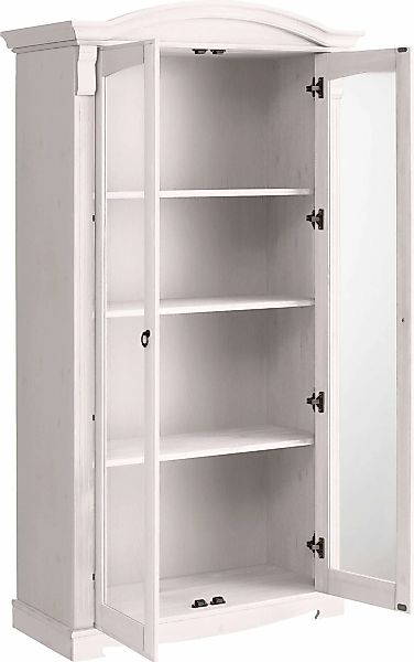 OTTO home Vitrine "Anna" Gesamtmaße (B/T/H): ca. 97/46/188 cm, mit Glastüre günstig online kaufen