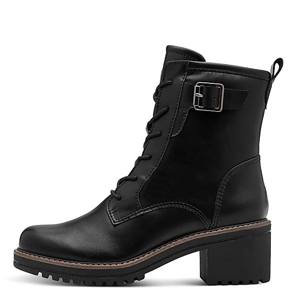 MARCO TOZZI Winterboots, Blockabsatz, Schnürboots, Stiefelette mit Kontrast günstig online kaufen