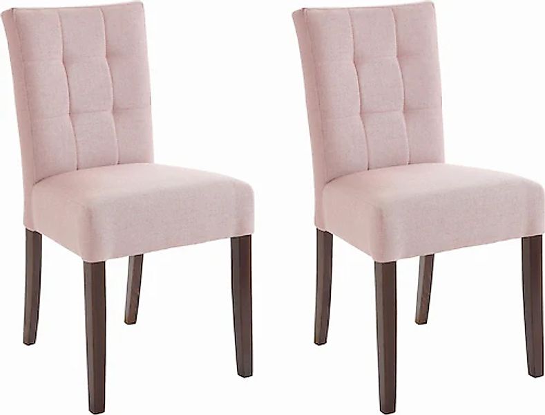 Home affaire 4-Fußstuhl »Talia« (Set) 2 Stk. Webstoff günstig online kaufen