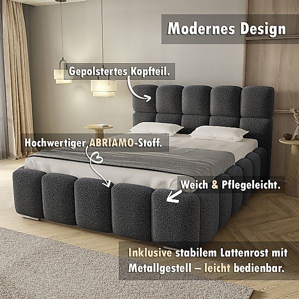 thematys Polsterbett 140x200 160x200 180x200 200x200cm günstig online kaufen
