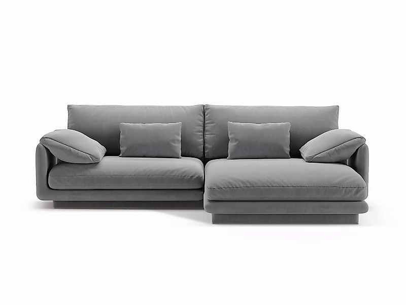 Micadoni | 4-Sitzer-Ecksofa Torino rechts aus Samt günstig online kaufen