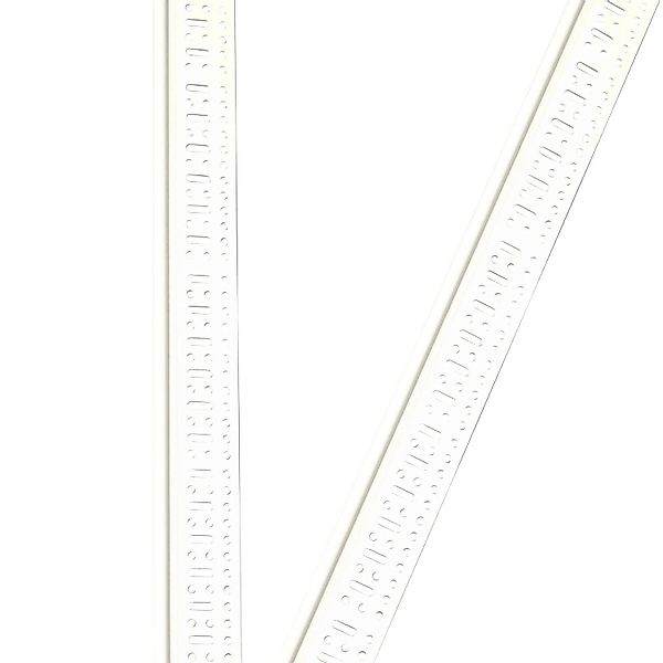 ProfileXXL Eckschutzprofil 2,5m x 34mm x 34mm Starr PVC Weiß Trockenbau günstig online kaufen