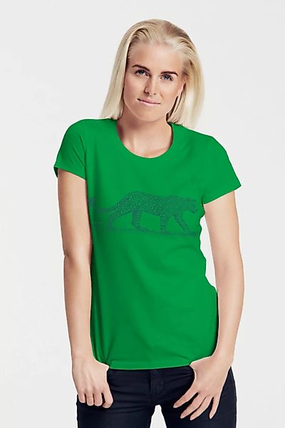 Bio-damen-t-shirt "Leopard" günstig online kaufen