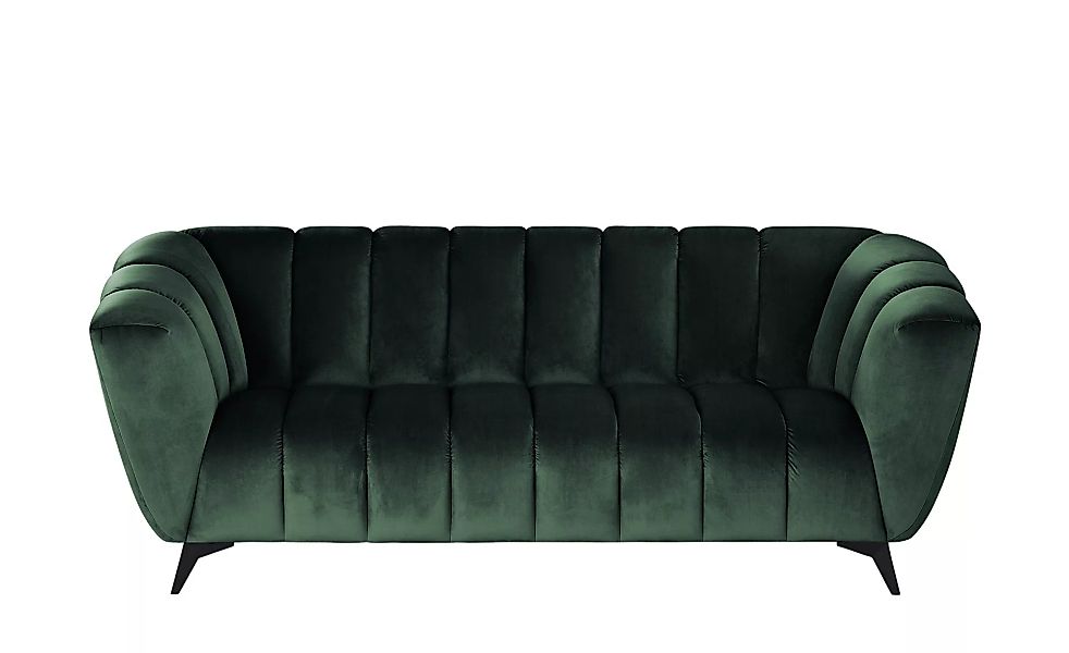 Sofa - grün - 220 cm - 86 cm - 100 cm - Polstermöbel > Sofas > 3-Sitzer - M günstig online kaufen