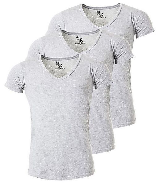 Young & Rich T-Shirt Herren Uni günstig online kaufen