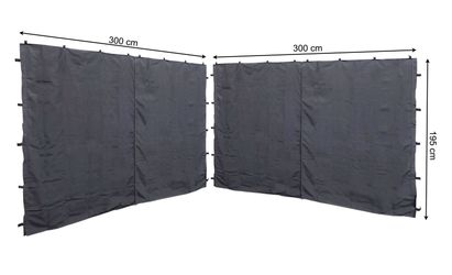 Quick Star Pavillonseitenteil 2 Seitenteile mit günstig online kaufen